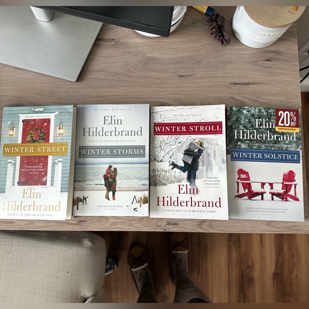 Elin Hilderbrand Winter Series - Stroll, Winter St Inn, Storms, and Solstice
